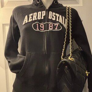 Aeropostale Women's Black Hoodie